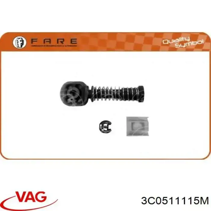Mola traseira VAG 3C0511115M preço, a partir de 36,39 USD