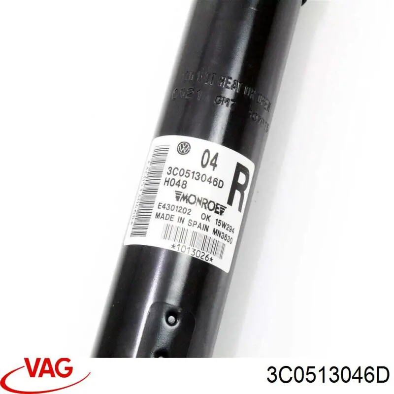 Amortecedor traseiro direito VAG 3C0512010N preço, a partir de 141,56 USD