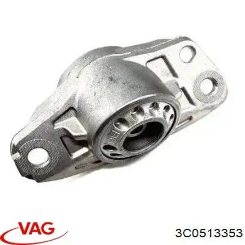 3C0513353 VAG Suporte de amortecedor traseiro