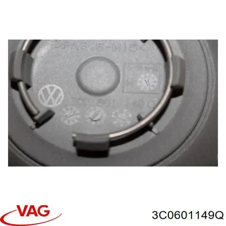 3C0601149Q VAG Coberta de disco de roda