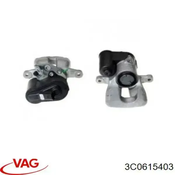 3C0615403 VAG Suporte do freio traseiro esquerdo