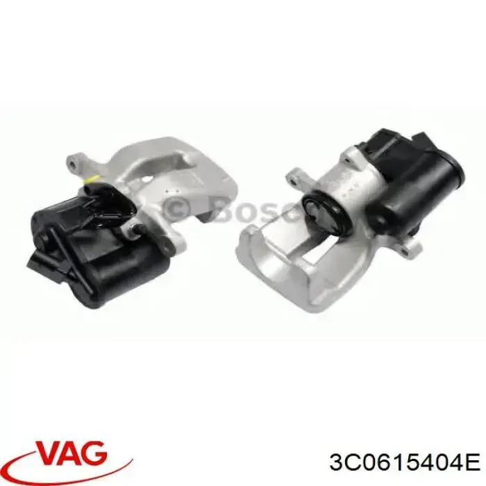 3C0615404E VAG Suporte do freio traseiro direito