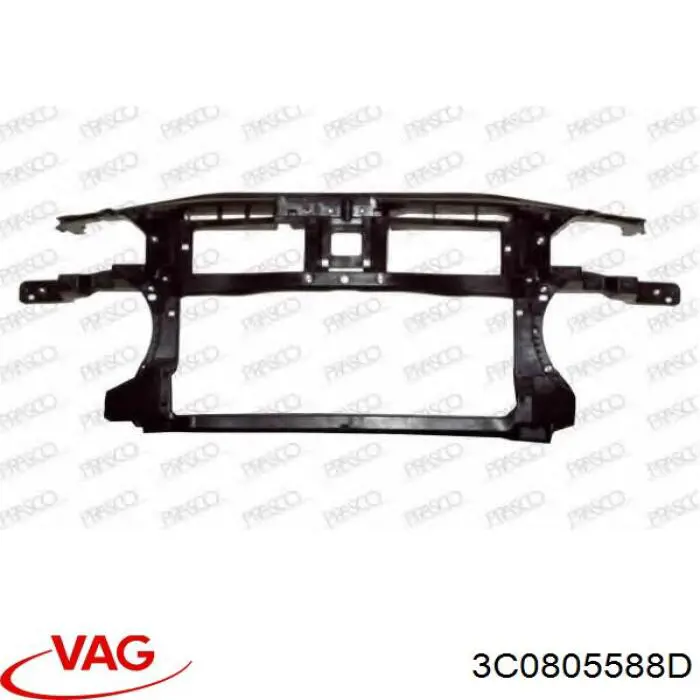 Suporte do radiador montado (painel de montagem de fixação das luzes) VAG 3C0805588D preço, a partir de 161,51 USD