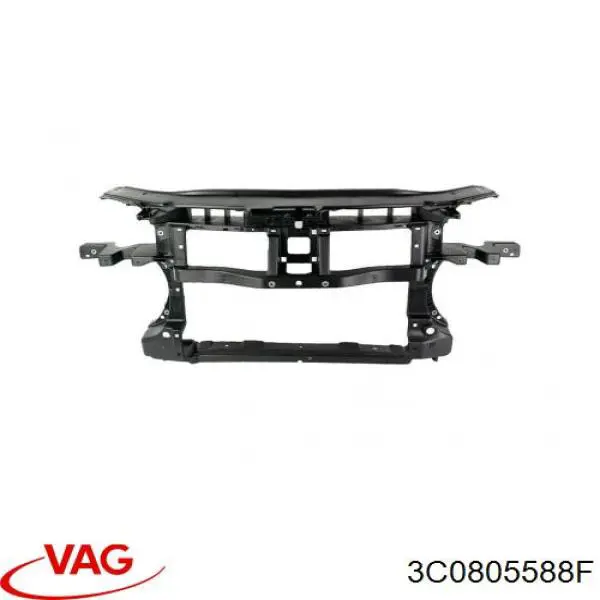 3C0805588F VAG Suporte do radiador montado (painel de montagem de fixação das luzes)