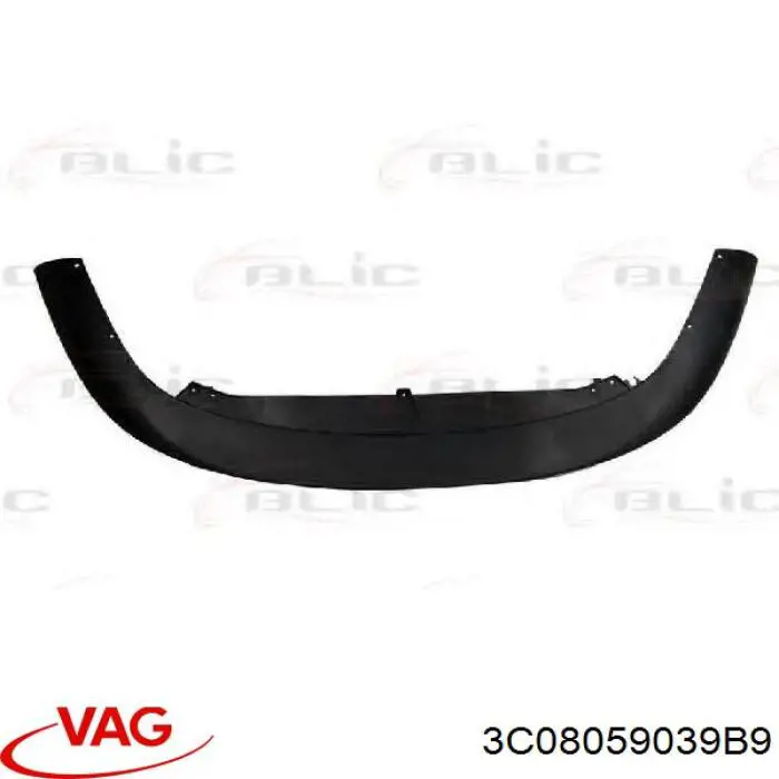 Spoiler do pára-choque dianteiro VAG 3C08059039B9 preço, a partir de 37,18 USD