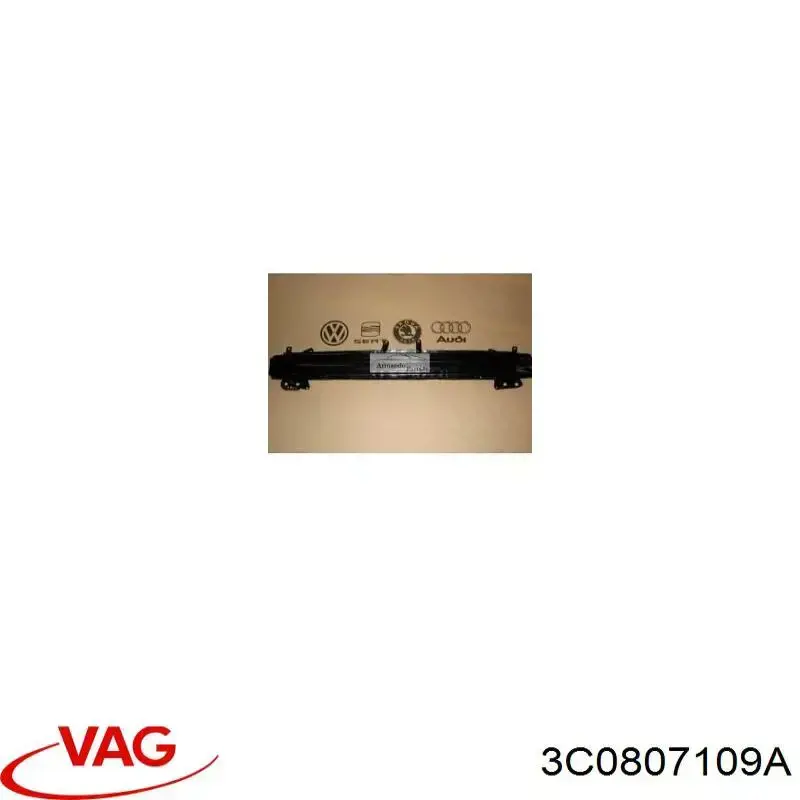 Compre 9555074 Polcar Reforçador do pára-choque dianteiro