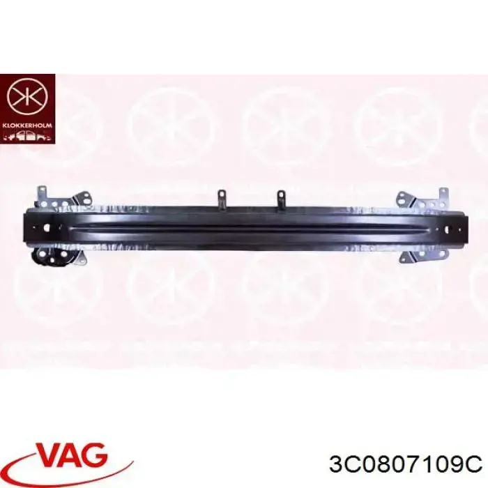 Reforçador do pára-choque dianteiro VAG 3C0807109C preço, a partir de 65,12 USD