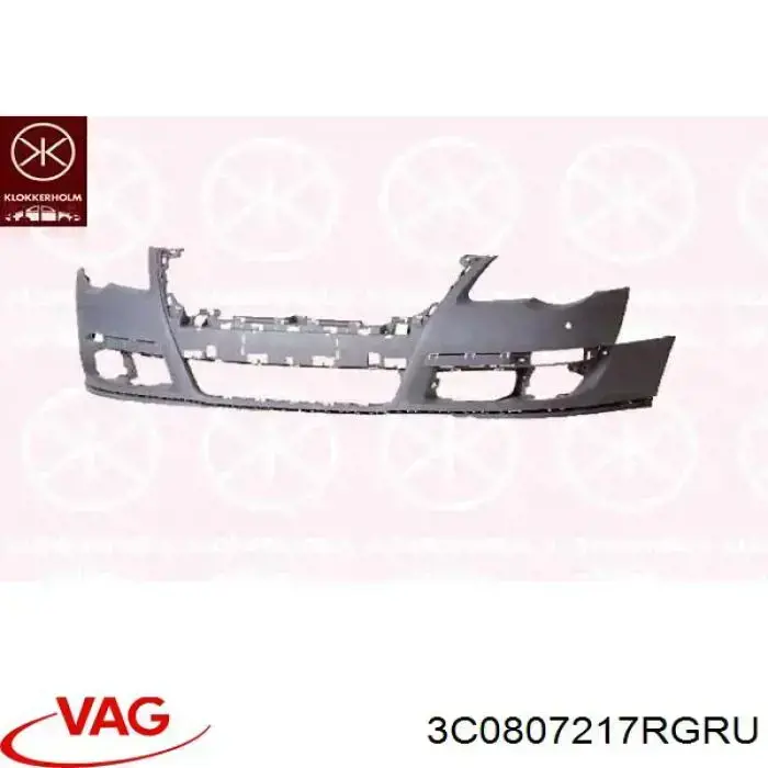 Pára-choque dianteiro VAG 3C0807217RGRU preço, a partir de 105,73 USD