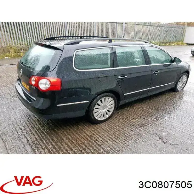 Compre 3C0807505 VAG Consola externa esquerda do pára-choque dianteiro