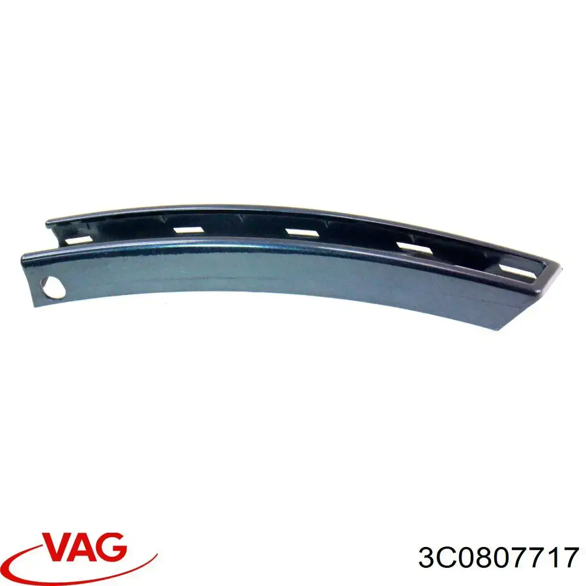 Moldura esquerda do pára-choque dianteiro VAG 3C0807717 preço, a partir de 10,06 USD