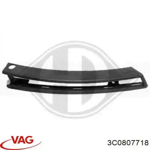 Moldura direita do pára-choque dianteiro VAG 3C0807718 preço, a partir de 8,28 USD