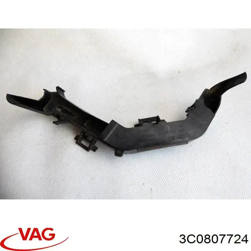 3C0807724 VAG Consola do pára-choque dianteiro direito