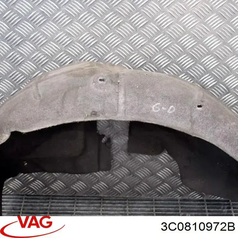 Guarda-barras do pára-lama traseiro direito VAG 3C0810972B9B9 preço, a partir de 49,15 USD
