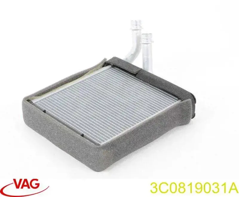 Radiador de forno (de aquecedor) VAG 3C0819031A preço, a partir de 58,32 USD