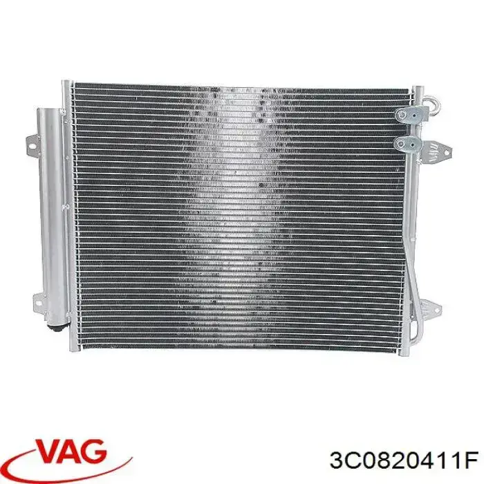 3C0820411F VAG Radiador de aparelho de ar condicionado