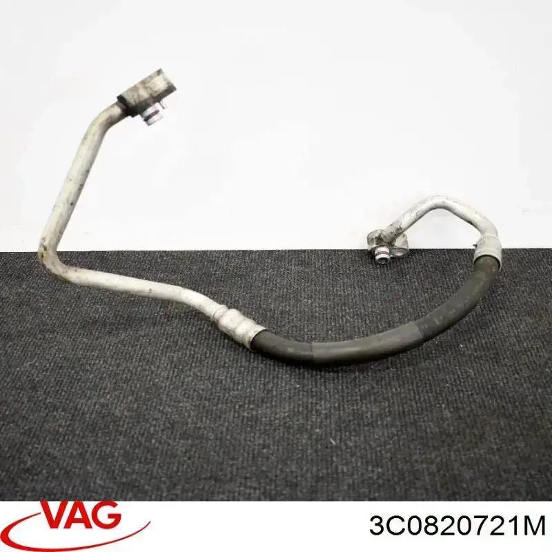 3C0820721M VAG Mangueira de aparelho de ar condicionado, desde o compressor até o radiador