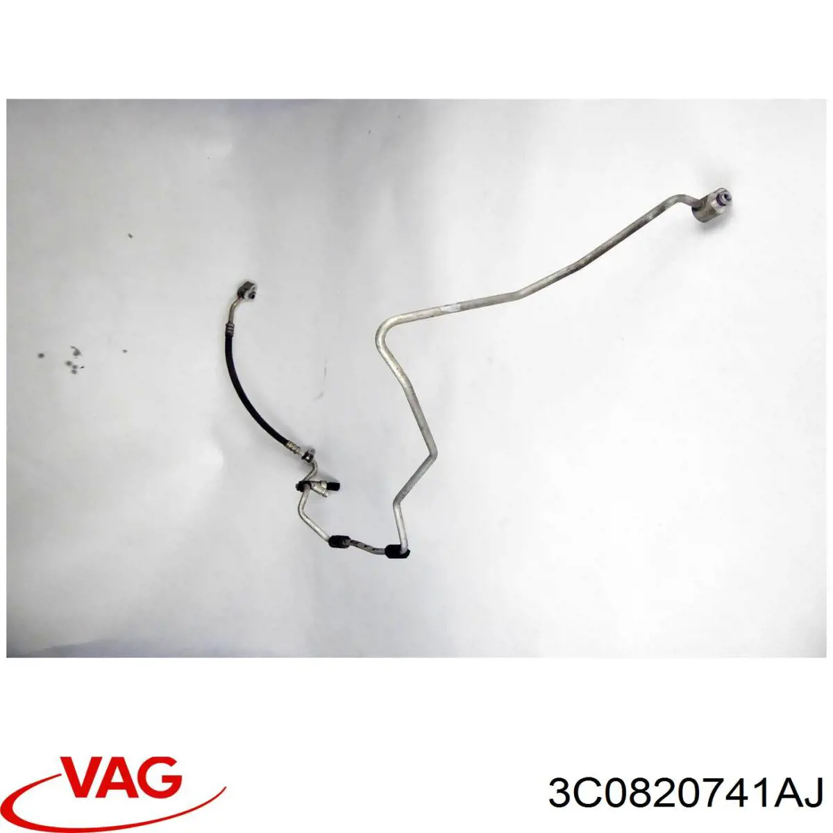 3C0820741AJ VAG Mangueira de aparelho de ar condicionado, desde o secador até o vaporizador