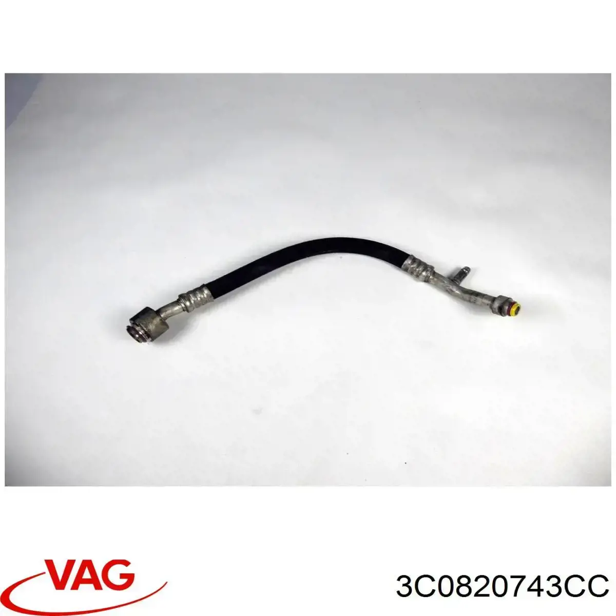 3C0820743CC VAG Mangueira de aparelho de ar condicionado, desde o vaporizador até o compressor