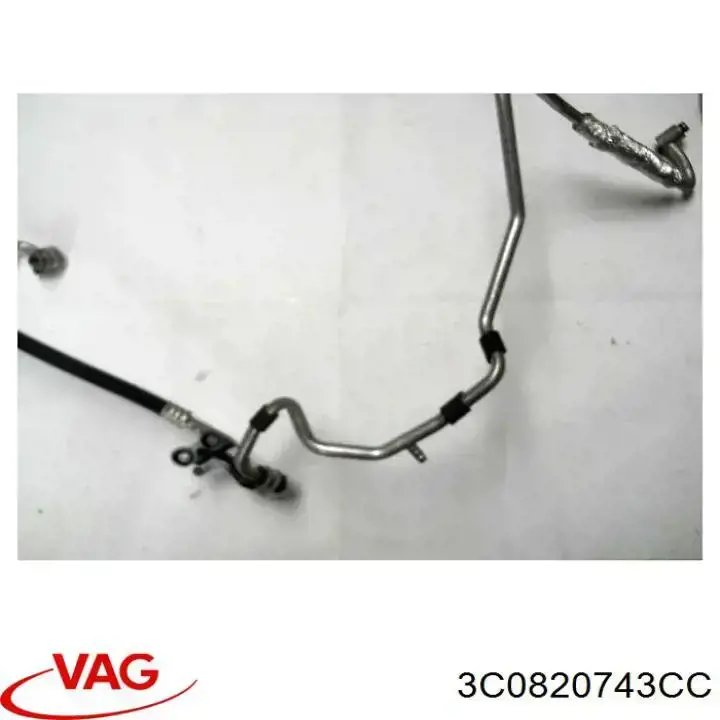 Mangueira de aparelho de ar condicionado, desde o vaporizador até o compressor VAG 3C0820743CC preço, a partir de 105,02 USD