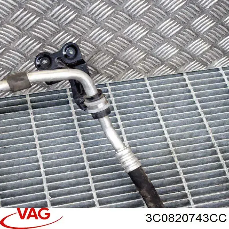 Compre 3C0820743CC VAG Mangueira de aparelho de ar condicionado, desde o vaporizador até o compressor