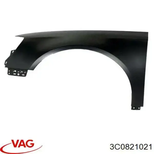 Pára-lama dianteiro esquerdo VAG 3C0821021 preço, a partir de 118,73 USD