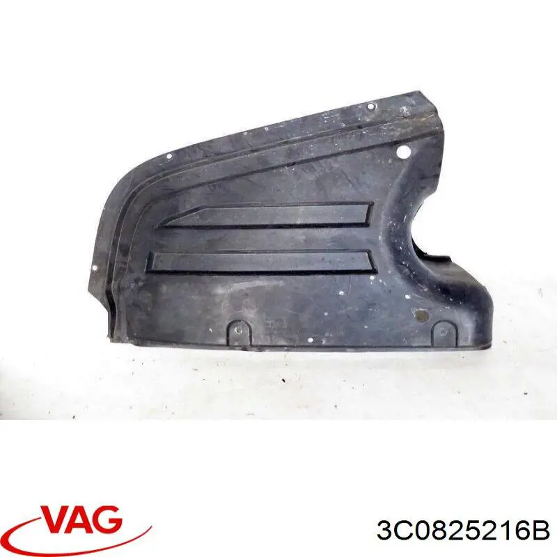 3C0825216B VAG Proteção de fundo traseira direita