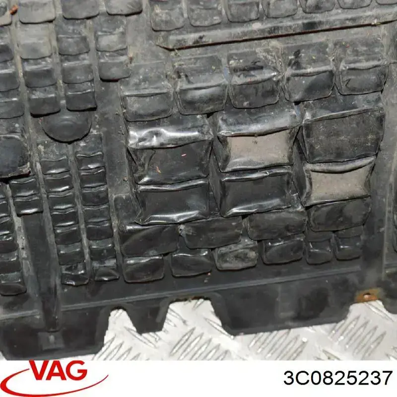 3C0825237 VAG Proteção de motor dianteira