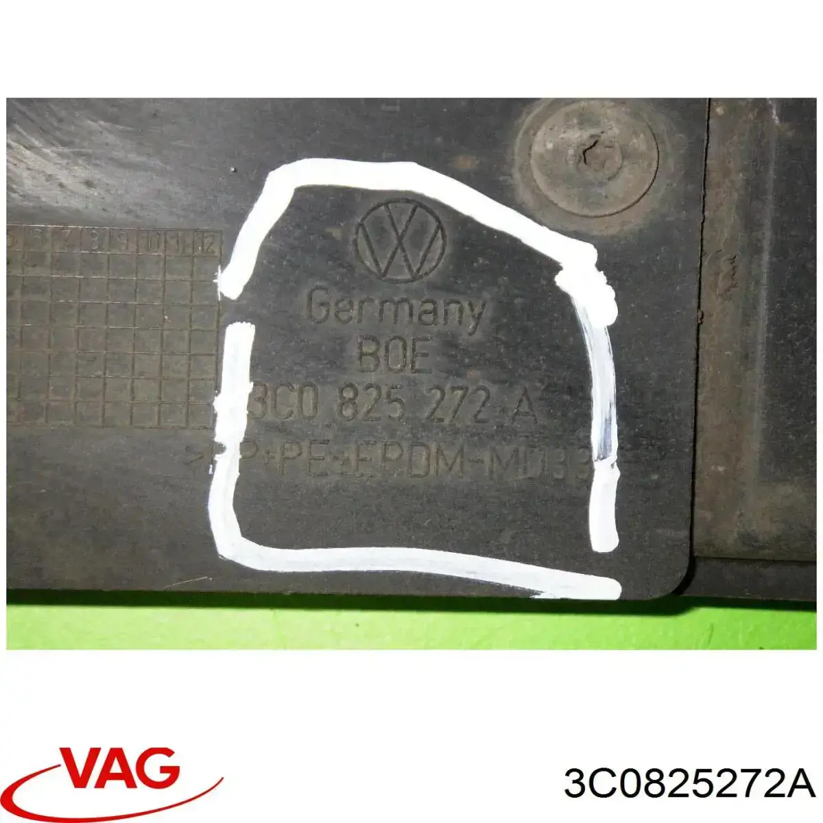 Proteção de motor direito VAG 3C0825272A preço, a partir de 34,09 USD