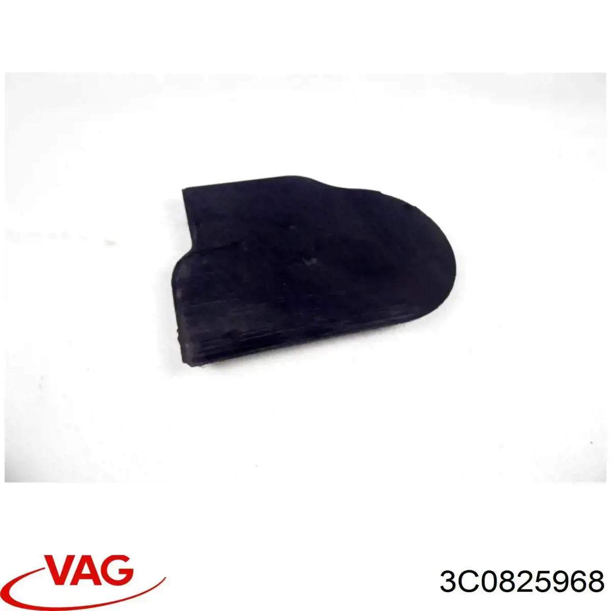 3C0825968 VAG Proteção de fundo traseira direita