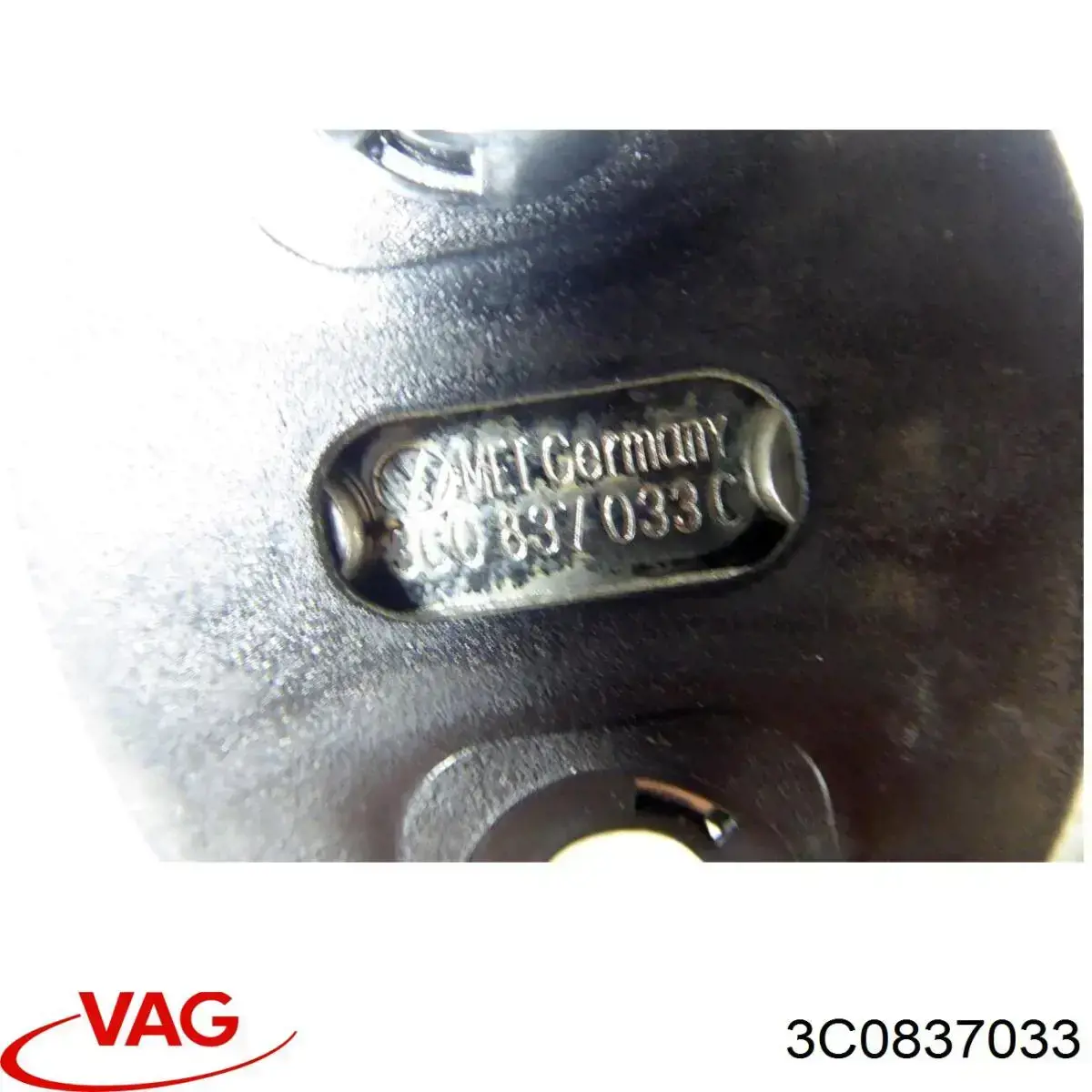 Compre 3C0837033 VAG Gozno de garra (parte complementar) de fecho da porta traseira