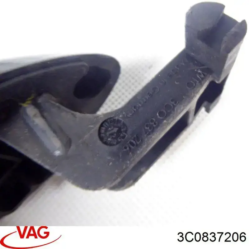 Compre 3C0837206 VAG Maçaneta externa dianteira/traseira da porta direita