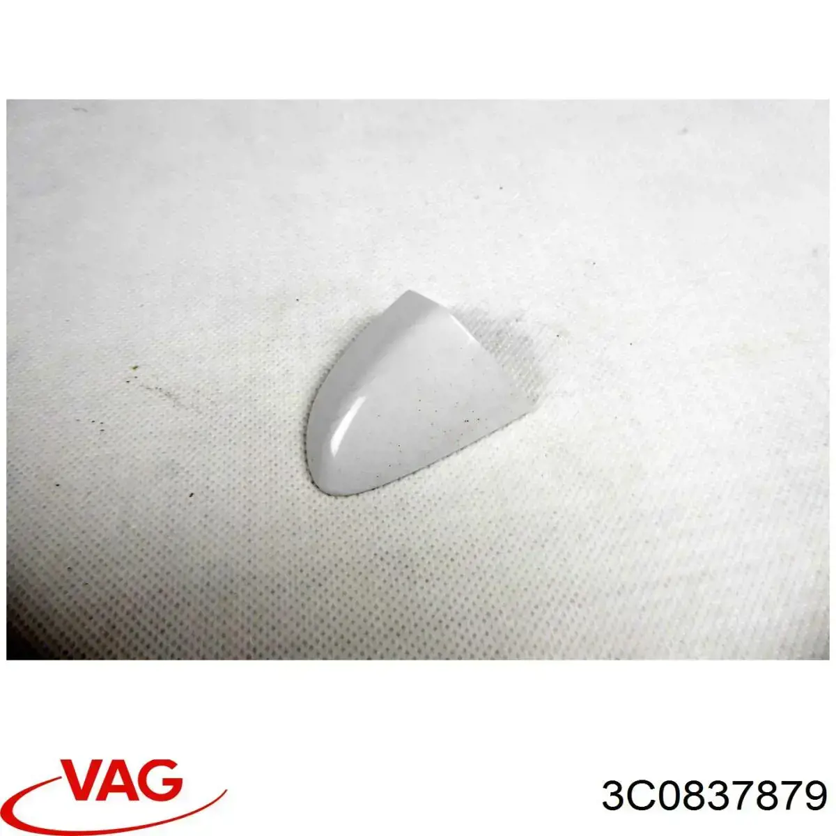 3C0837879GRU VAG Tampa de maçaneta externa da porta traseira esquerda