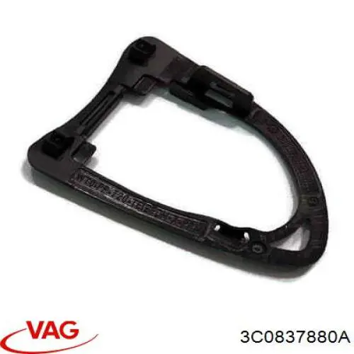 Compre 3C0837880A VAG Tampa de maçaneta externa da porta traseira direita