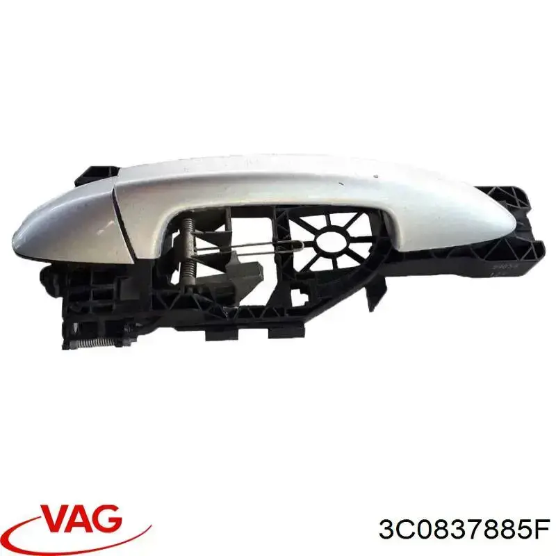 Suporte de maçaneta externa da porta dianteira esquerda VAG 3C0837885F preço, a partir de 39,40 USD