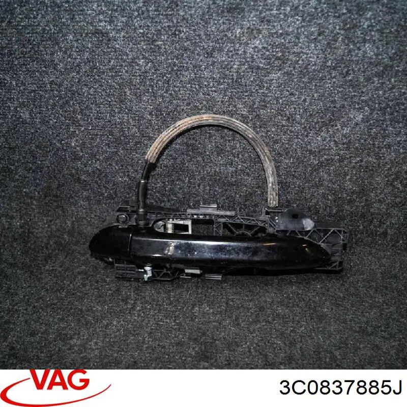 Compre 3C0837885J VAG Suporte de maçaneta externa da porta dianteira esquerda