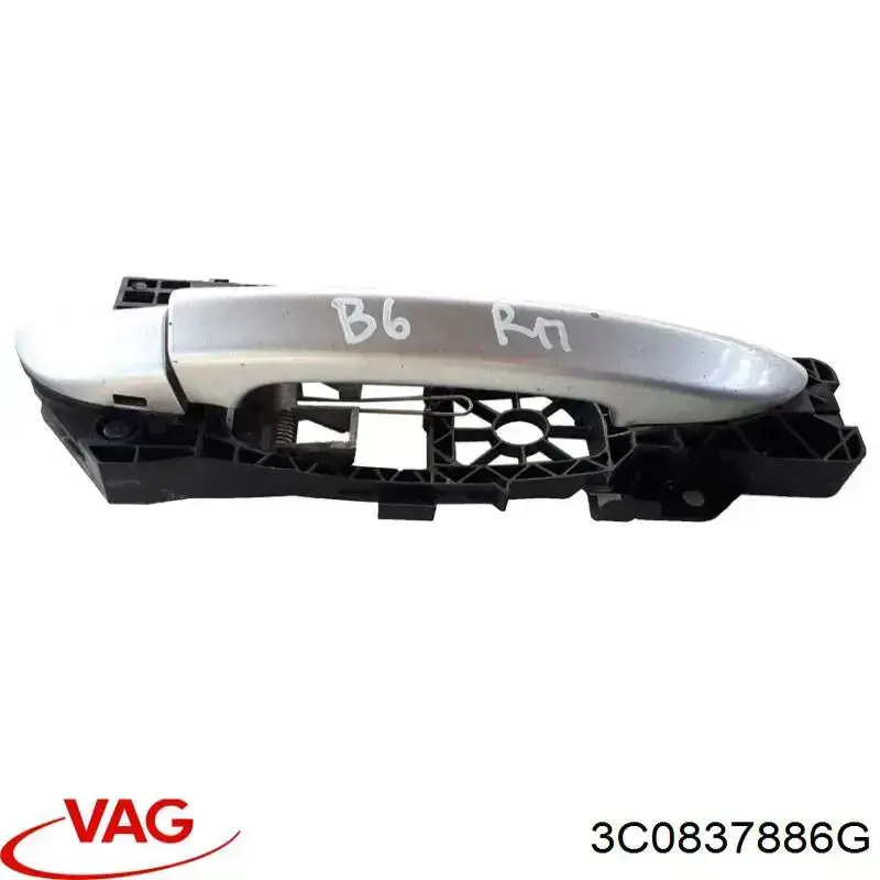 Compre 3C0837886G VAG Suporte de maçaneta externa da porta dianteira direita