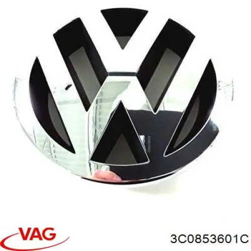 Emblema de grelha do radiador VAG 3C0853601C preço, a partir de 100,68 USD