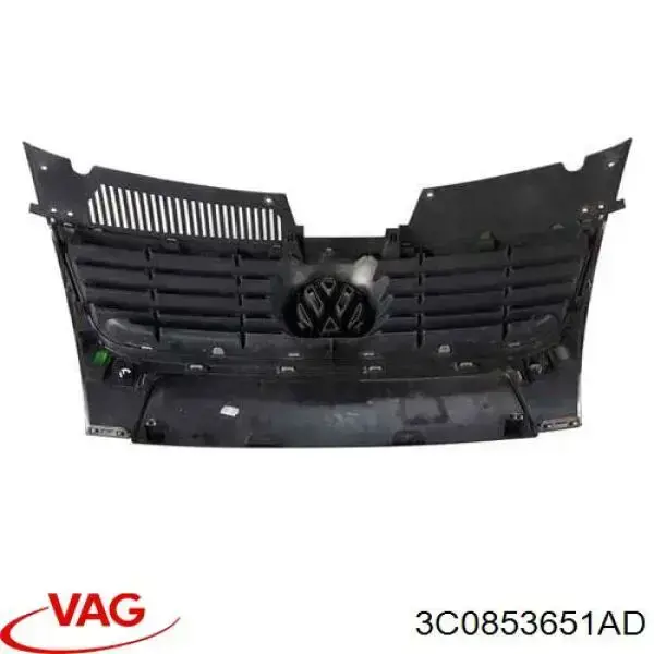Grelha do radiador VAG 3C0853651AD preço, a partir de 118,00 USD