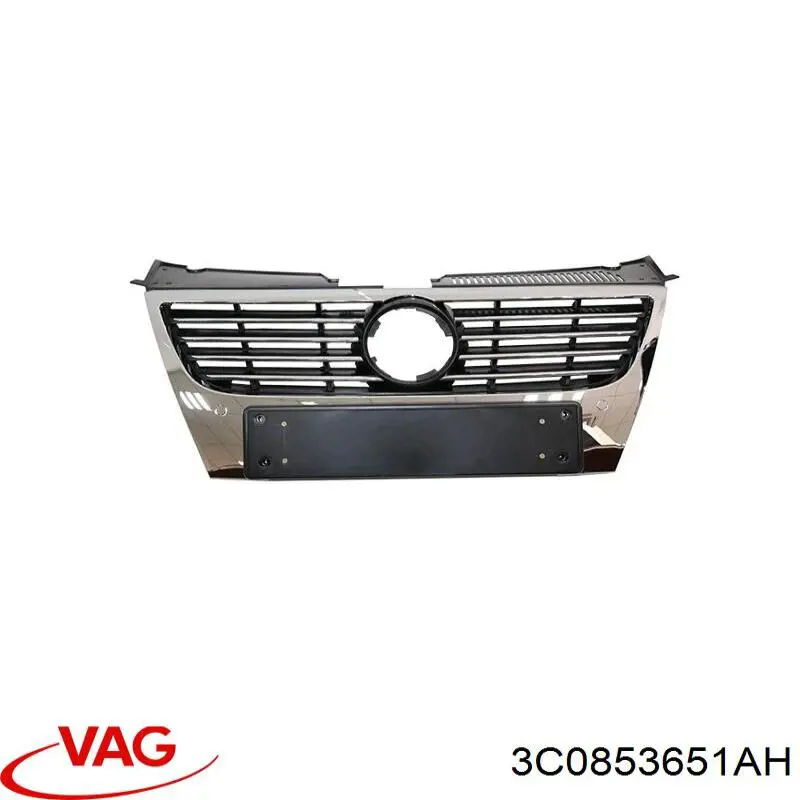 Grelha do radiador VAG 3C0853651AH preço, a partir de 115,37 USD