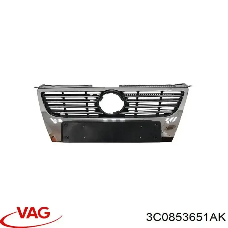 Grelha do radiador VAG 3C0853651AK preço, a partir de 48,99 USD