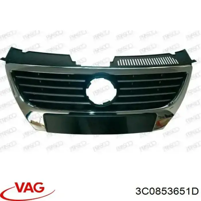 3C0853651D VAG Grelha do radiador