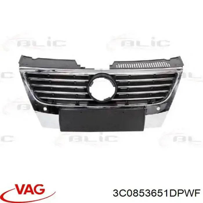 Compre 3C0853651DPWF VAG Grelha do radiador
