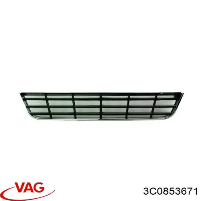 Compre 3C0853671 VAG Grelha central do pára-choque dianteiro