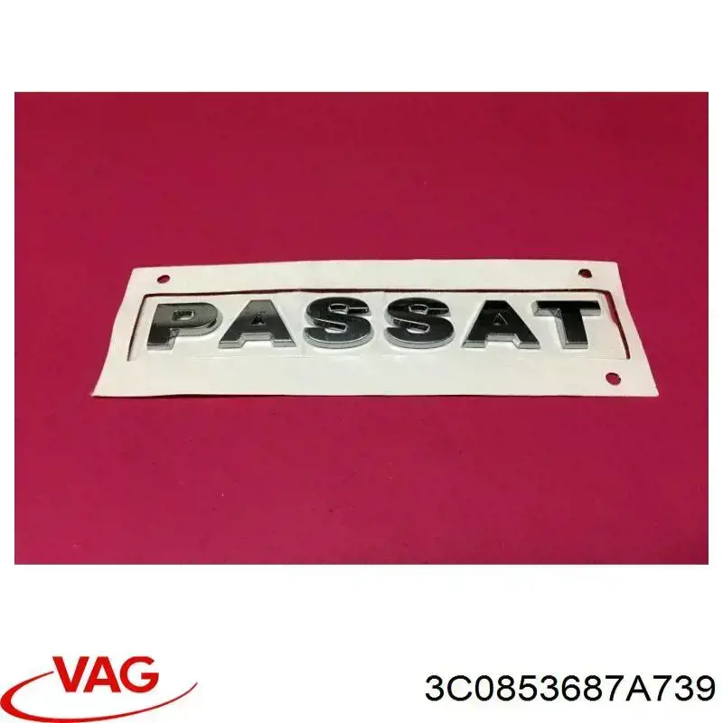 Emblema de tampa de porta-malas (emblema de firma) VAG 3C0853687A739 preço, a partir de  