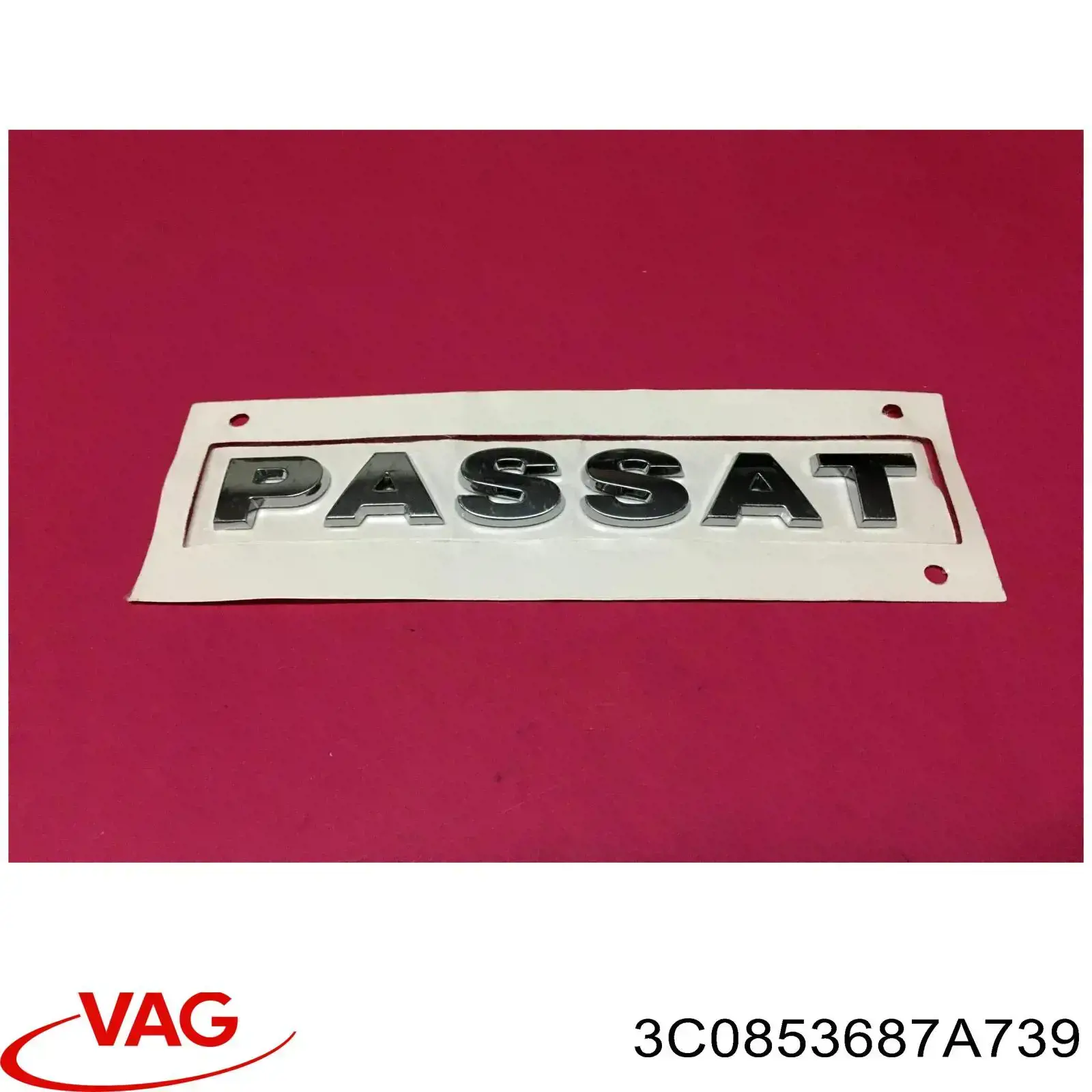 Emblema de tampa de porta-malas (emblema de firma) VAG 3C0853687A preço, a partir de  