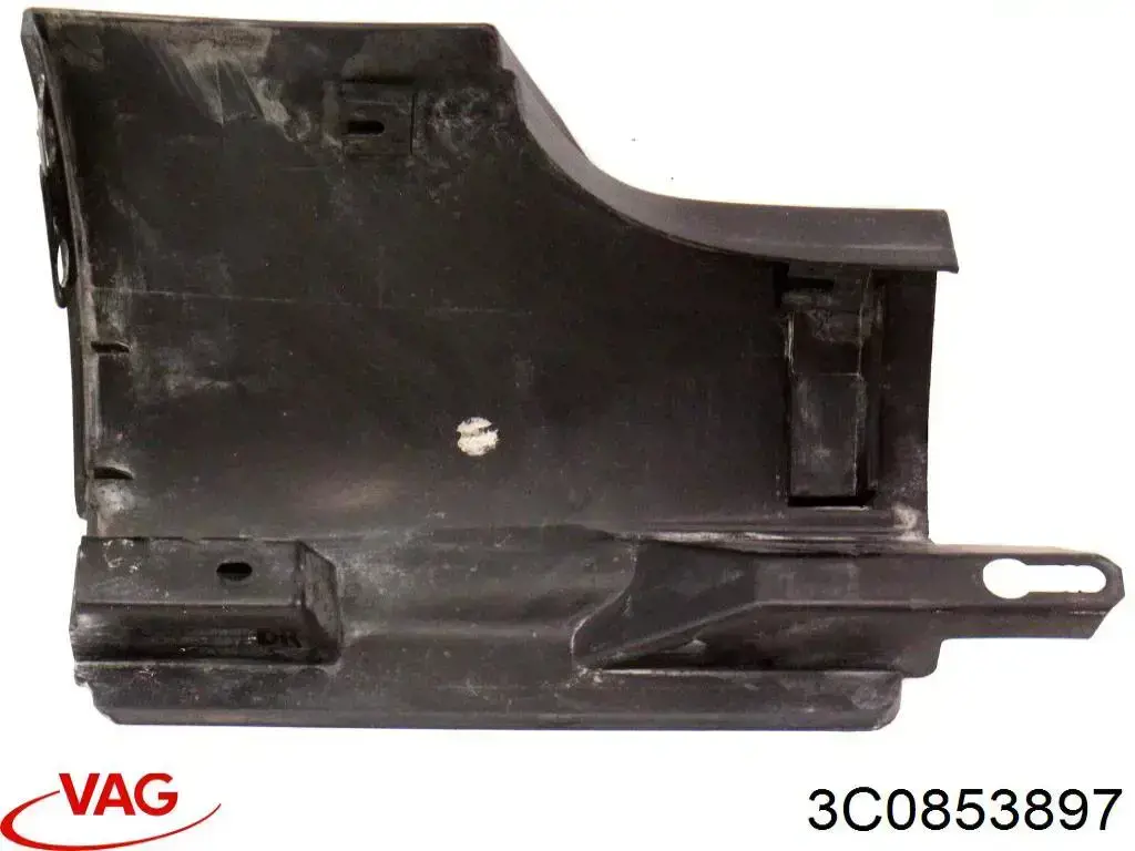 3C0853897 VAG Placa sobreposta (moldura) externa esquerda de acesso