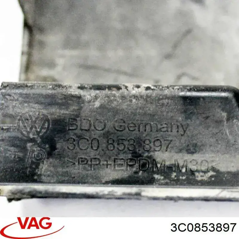 Placa sobreposta (moldura) externa esquerda de acesso VAG 3C0853897 preço, a partir de 16,27 USD