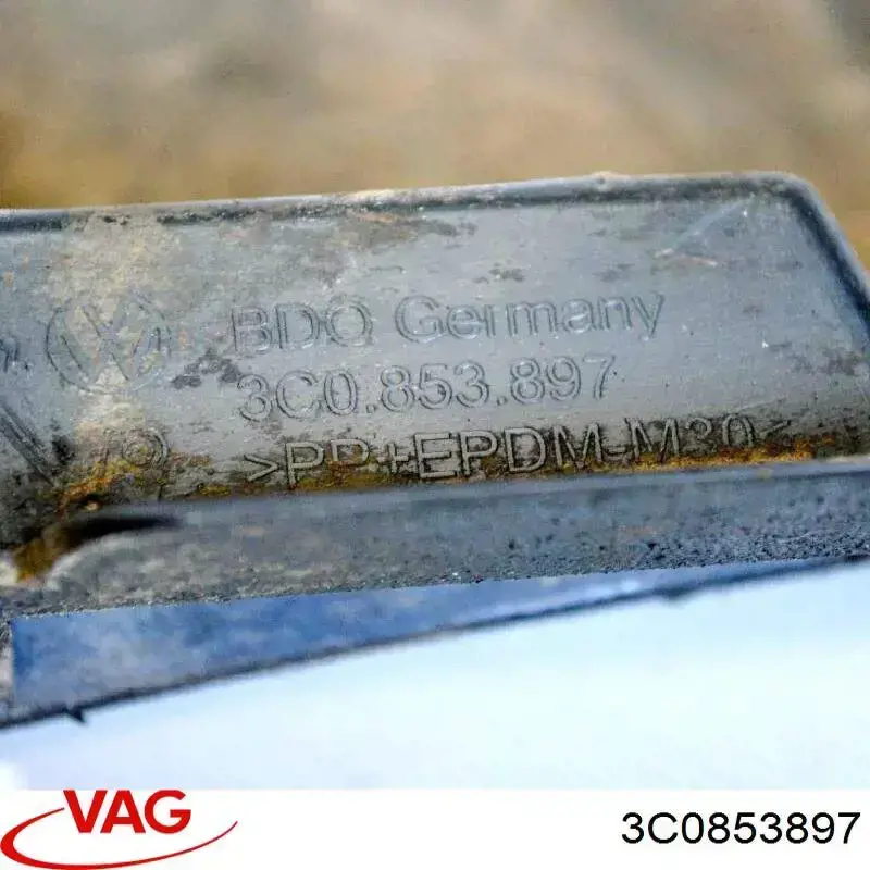 Compre 3C0853897 VAG Placa sobreposta (moldura) externa esquerda de acesso