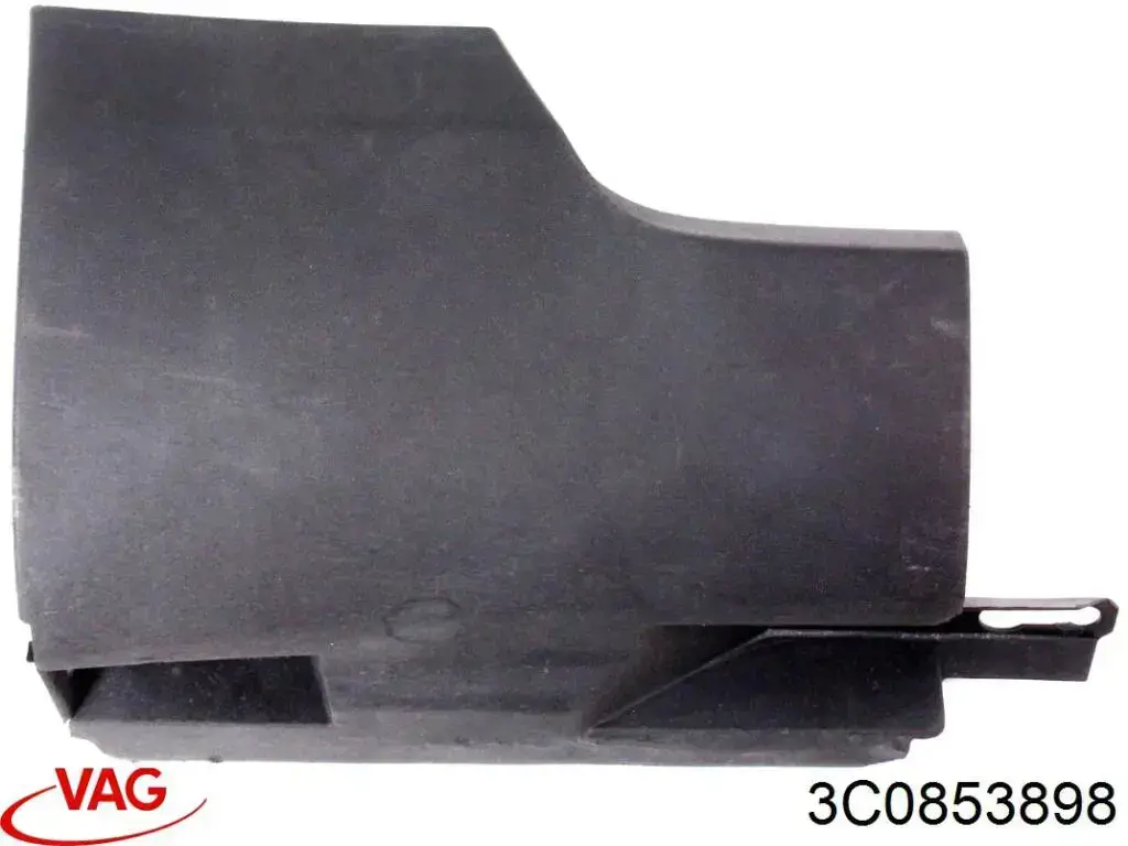 Compre 3C0853898 VAG Placa sobreposta (moldura) externa traseira direita de acesso