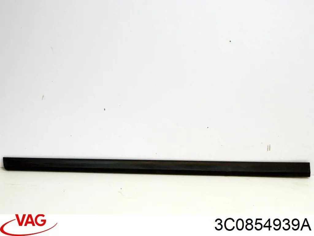 3C0854939A VAG Placa sobreposta da porta dianteira esquerda